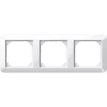 Merten 3-voudig frame 1-M, System M, polarwit glanzend 389319