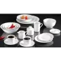 RITZENHOFF & BREKER Snap van R & B Bianco dessertbord, porselein, wit, 190 mm, 6-delige set 78060
