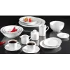 RITZENHOFF & BREKER Snap van R & B Bianco dessertbord, porselein, wit, 190 mm, 6-delige set 78060