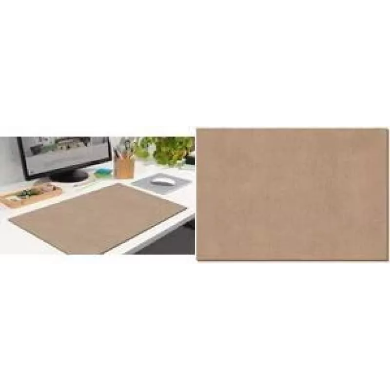 SIGEL HO340 papieren bureaubladonderlegger, blanco, bruin, 595 x 410 mm (A3), 30 vellen, 100 g/m²