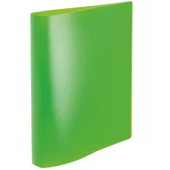 HERMA ringband A4 2-ring neon groen transparant 25 mm rug 19713
