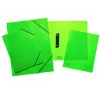 HERMA ringband A4 2-ring neon groen transparant 25 mm rug 19713