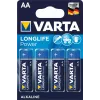 Varta High Energy 04906 AA alkaline batterijen 4-pack