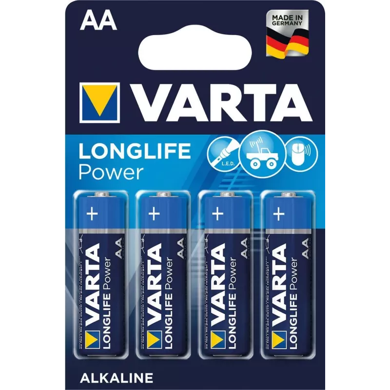 Varta High Energy 04906 AA alkaline batterijen 4-pack