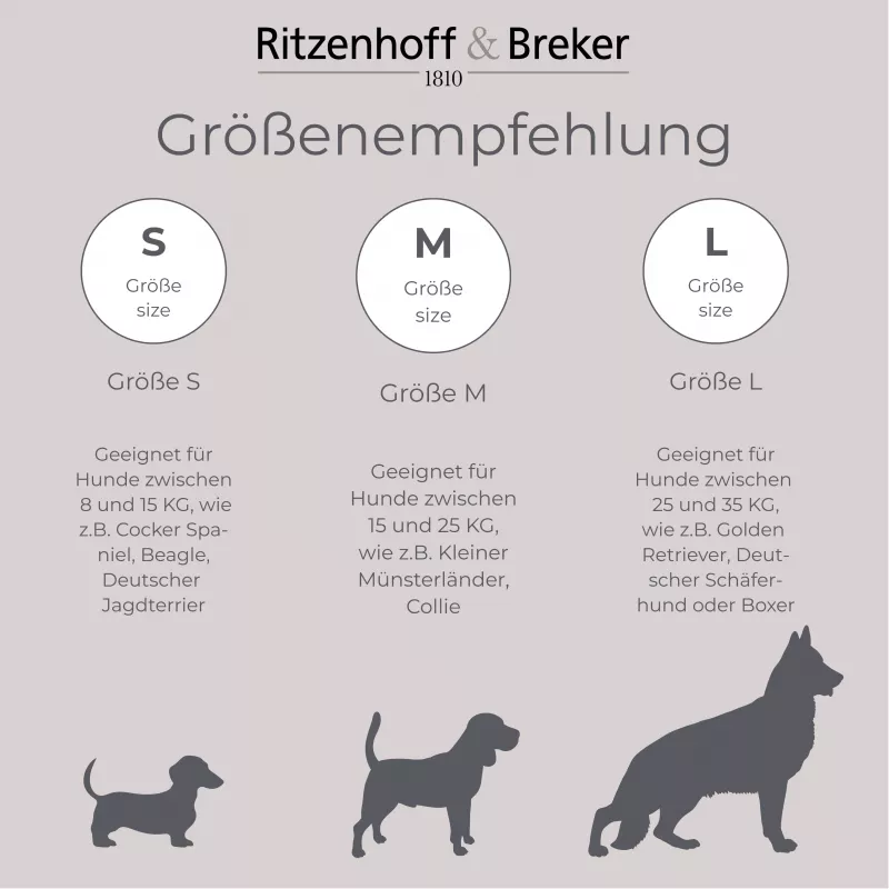 Ritzenhoff & Breker TARO voerbakset 1,8L grijs steengoed keramiek 450484