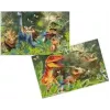 HERMA 3 bureauonderleggers van karton Dino World - 3-pack (19743)