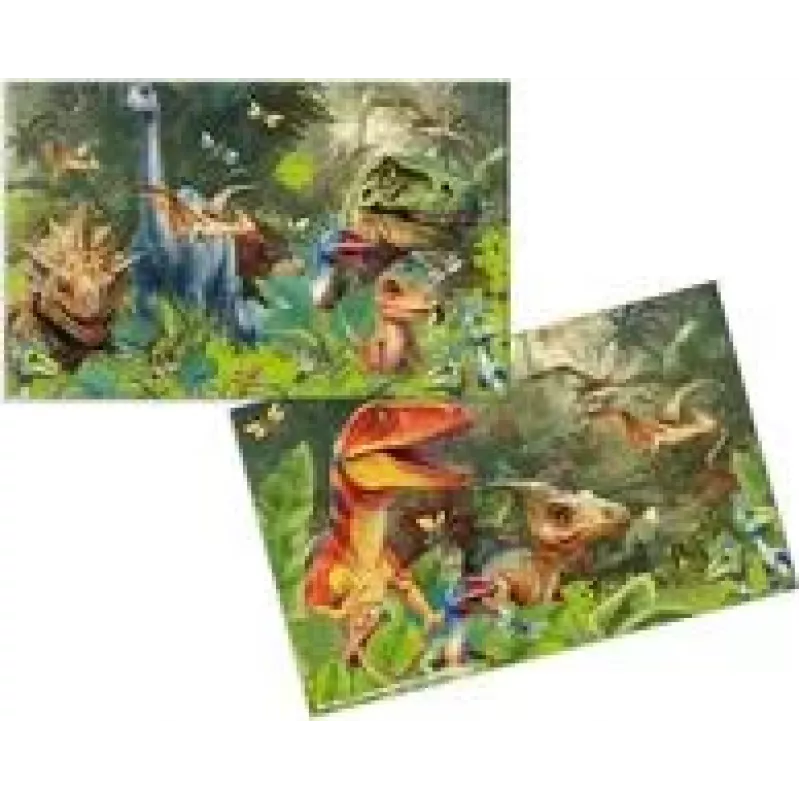 HERMA 3 bureauonderleggers van karton Dino World - 3-pack (19743)