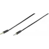 Vivanco 46/10 03FG audio-verbindingskabel 3,5mm jack naar 3,5mm jack 0,3m zwart 46130
