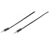 Vivanco 46/10 03FG audio-verbindingskabel 3,5mm jack naar 3,5mm jack 0,3m zwart 46130