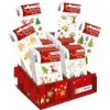 HERMA kerststickers DECOR Glinsterende Kersttijd display, papierstickers met glitterafwerking, klassieke kerstmotieven, 1 display (15624)