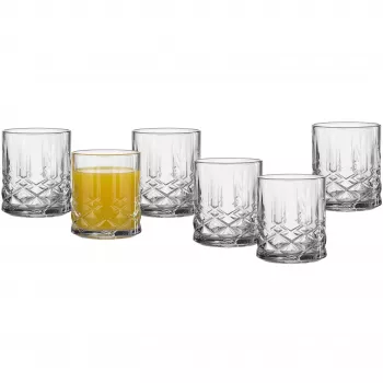 Ritzenhoff & Breker Capri whiskyglas 350 ml, vaatwasmachinebestendig, kristallook 822052
