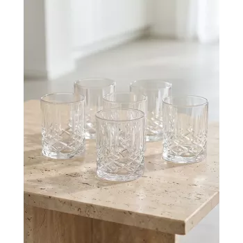 Ritzenhoff & Breker Capri whiskyglas 350 ml, vaatwasmachinebestendig, kristallook 822052