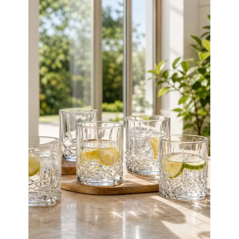 Ritzenhoff & Breker Capri whiskyglas 350 ml, vaatwasmachinebestendig, kristallook 822052