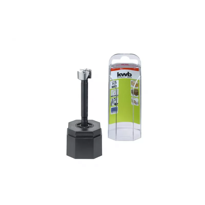 KWB 706316 centerboor 1,6 mm DIN 333 vorm A HSS