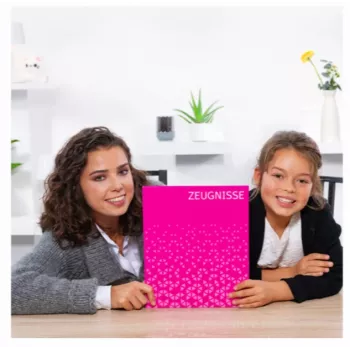 HERMA certificaat-ringband A4 roze karton 2 O-ringen 25 mm rug 35 mm 20173