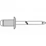 GESIPA blindklinknagel bolkop 3 x 7 mm aluminium/staal 500 stuks (6300146)