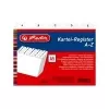 Herlitz A-Z register, A7 liggend, 24-delig, wit polypropyleen 1500768