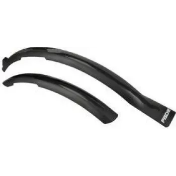 FISCHER fiets spatbordset 26-29 inch (66,04 - 73,66 cm) duurzaam kunststof met zijversteviging 30763