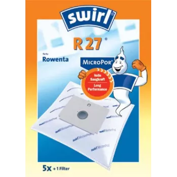 Melitta Swirl R 27 MicroPor stofzuigerzakken, 5-pack 170654