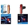 FISCHER FIETS LED fietsachterlicht, oplaadbaar, zwart/rood 50089:FISCHER