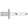 Gesipa blindklinknagel Al/staal 5x25mm grote kop K14 klembereik 15,0-20,0mm (250-pack) 1454126
