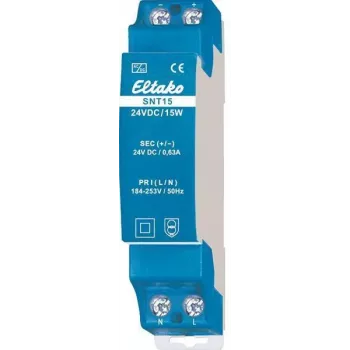 Eltako SNT15-24VDC/15W DIN-rail schakelvoeding 24V DC 15W 0,625A 20000168