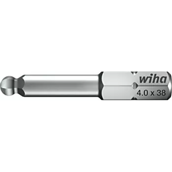 Wiha 7017 Z magnetische bithouder, 1/4 inch zeskant, 38 mm, DIN 3126/ISO 1173, staal 70170040