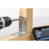Wiha 41601 T-bitset, 5 stuks, 25 mm, PZ1