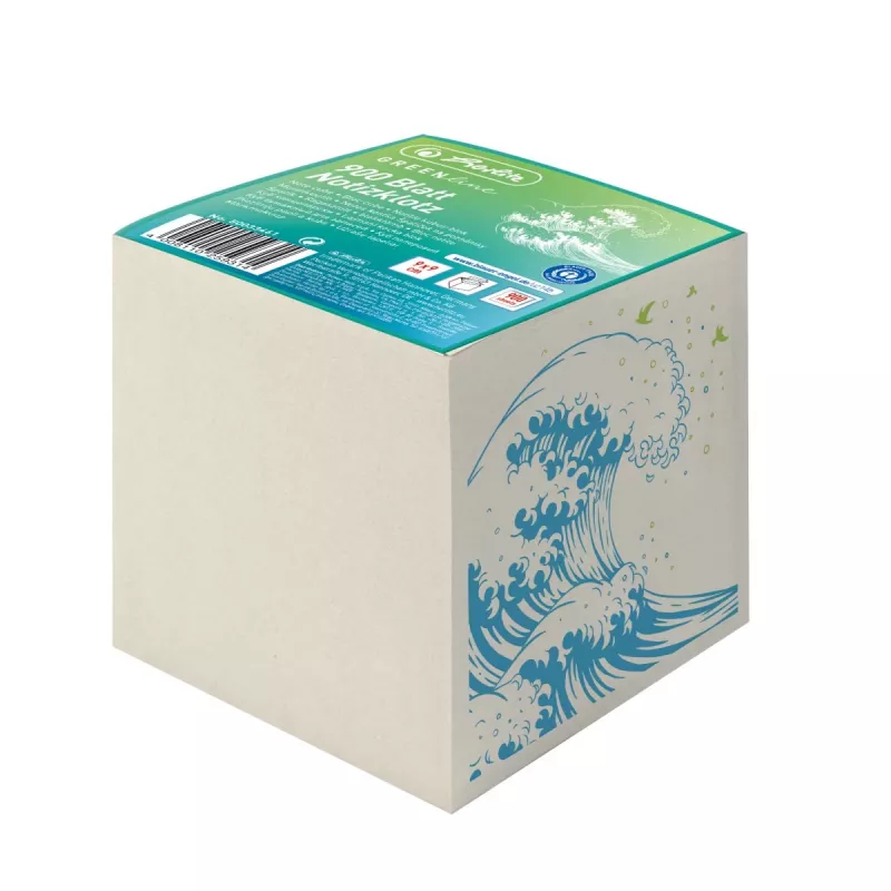 Herlitz 50033461 niet-hechtende etiketten 900 etiketten grijs rechthoekig