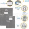 HERMA omslag voor schriften A4 bruin papier 214 x 300 mm 1 stuk 7097