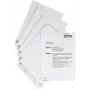 DURABLE insteeketiketten A4 210 x 297 mm, 10 vellen, wit, karton 170 g/m², laser/inkjet 485602