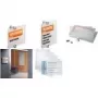 DURABLE CRYSTAL SIGN A3 reservevellen voor deurschildjes, 10 vellen, transparant 483619