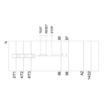 SIEMENS SIRIUS 3RU21 thermische overbelastingsbeveiliging 1,8-2,5A S00 schroefklemmen 3RU21161CB0