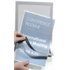 DURABLE DURAFRAME A6 zelfklevend informatieframe, zilver, 2-pack