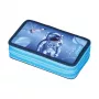 Herlitz dubbele etui Cosmic Explorer, 23 delen, 2 ritsen, gekleurde binnenvoering 400197545