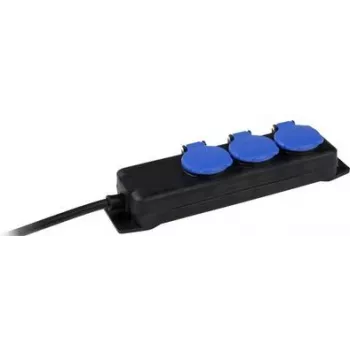 AS SCHWABE 3-voudige stopcontactadapter zonder schakelaar (38601)