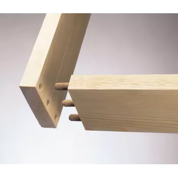 KWB 028180 houtdeuvels 8 x 40 mm, 40 stuks, beuken