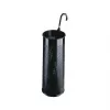 Durable ronde metalen parasolvoet, 28.5 L, zwart (335001)