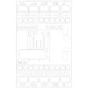 Siemens SIRIUS 3RT2 vermogensrelais 3RT20162AB01, 3-polig, 7,5 A, 24 V AC spoel, schroefklemmen