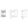 Siemens SIRIUS 3RT2 vermogensrelais 3RT20162AB01, 3-polig, 7,5 A, 24 V AC spoel, schroefklemmen