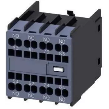 Siemens hulpschakelaarblok 3RH2911-2GA31, 1 S + 1 Ö, schroefaansluiting, frontmontage