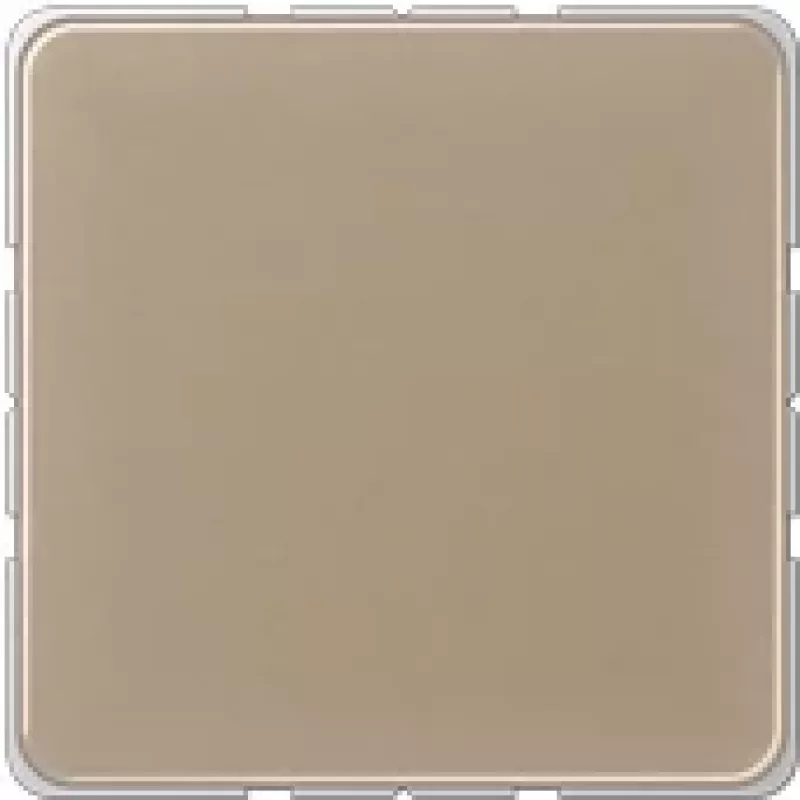 JUNG CD 594-0 GB blindafdekking (geklikt), aluminium geanodiseerd, serie CD, goud-brons