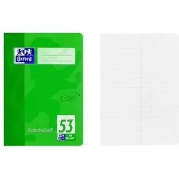 Oxford TOUCH vocabulaire schrift A5, 2 kolommen, groene liniatuur 53, 32 blad, 90 g/m² Optik Paper, geniet 400115095