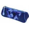 Herlitz etui driehoekig blauw Goal polyester, 1 ritsvak 400205920