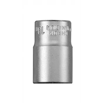 KWB 372213 3/8 inch aandrijving 13 mm 6-kant chroom-vanadium dopsleutel