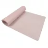 HELIT the flat mat bureaumat 800 x 400 mm roze PVC waterafstotend bureaubescherming H2525126