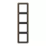 JUNG CD584GB 4-voudig afdekraam, goud-brons geanodiseerd aluminium, CD 500 serie