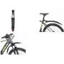 FISCHER fiets-spatbordenset 26-29 inch kunststof snelbevestiging zwart 85968