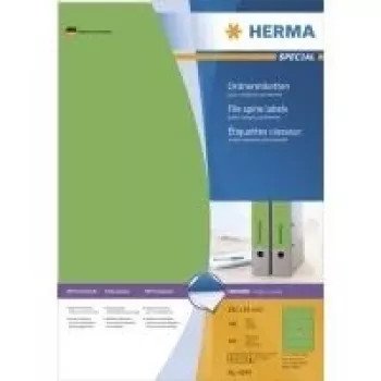HERMA SuperPrint ordneretiketten groen 61 x 192 mm 400 etiketten (100 vel x 4) 4299