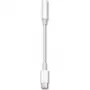 2GO 797008 USB-C naar 3,5 mm audio-adapterkabel, 0,1 m, wit